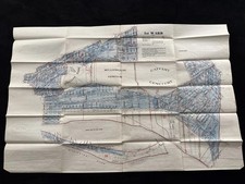 ST LOUIS 1st WARD MAP 1940 28”x42” By Election Commissioners picture