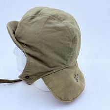 WW2 U.S.N. Navy Foul Weather Deck Cap Hat Contract NXsx-96638 Size 7 1/4 -WWII picture