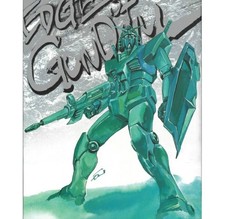 Hirotoshi Sano Gundam Art Book EDGE of GUNDAM Reprint Edition Japan NEW picture