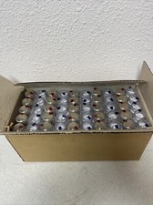 Salt & Pepper Mini Shaker Pre-Filled Travel Size Disposable 100 Sets New In Box picture