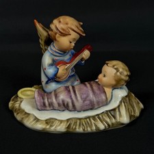 Goebel Hummel Lullaby Candleholder # 24/1 Baby Jesus Angel Candle Stick picture