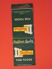 Mayfresh Fine Foods Matchbook Cover - Generic Cover in Very Good Shape picture