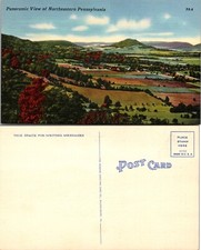 Panoramic View Northeastern Pennsylvania Postcard picture