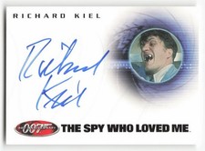 Rittenhouse James Bond 40th Anniversary A10 Richard Kiel Autograph picture