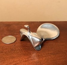 RDLC Traditional 1:9 Model Horse Scale WESTERN GAMING SADDLE TREE - Cast Metal picture