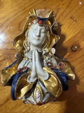 Vintage Carbet Italy 802 Figurine Virgin Mary picture