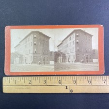 Boston H.E. Sharp's Studio Stereoview 35 Hanover Street Architecture 1860s picture