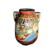 RARE Japanese Satsuma Vase From 1933 Chicago World’s Fair picture