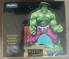1992 Skybox Marvel Masterpieces Factory Sealed Box 36 Packs /350,000 Joe Jusko picture