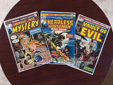(Lot of 3) Journey Into Mystery #17 Supernatural Thrillers #6 Vault of Evil #20 picture