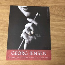 FASH08 MAGAZINE ADVERT 12X9 GEORG JENSEN: FUSION RING picture