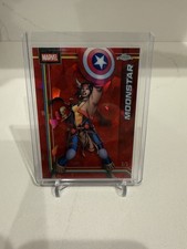 2026 Topps Chrome Marvel Comics Sapphire Moonstar Red Refractor #/5 picture