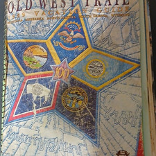 Old West Trail Travel Guide Scrapbook w/ Brochures, Postcards & Memorabilia picture