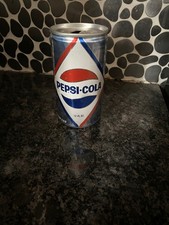 EARLY PEPSI ALUMINUM 12 oz. PULL TAB SODA CAN - PREZIP picture
