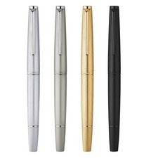 Majohn B32 Piston Fountain Pen Fine Nib, Retro Metal Writing Gift Pen picture