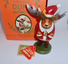 DUFTL MANNCHEN Kathe Wohlfahrt SMOKY The Jolly Incense Smoker MOOSE Germany H73 picture