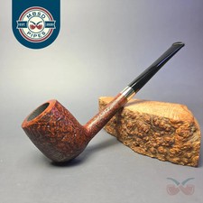 Bruno Nuttens Bing B2 Partially Sandblasted Billiard w/ Aluminum Briar Pipe, New picture