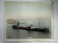 A.E. Wells Original Photo S.S. Cathwood Union Oil Company Tanker 1920s Maritime picture