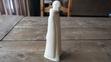 Vintage Super Judgemental Pope Ceramic Porcelain Statue Unsigned 6.75