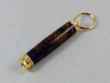 Handmade Secret Compartment Key Chain/Knife made w/ Banksia Pod & Acrylic. #32 picture