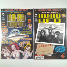 Venus No-No UFO #5 #6 Set Det Arumon Adults Only Indy Comic Lot FN/VF Modern picture