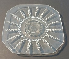 Vintage Columbia Bribble Federal Glass Co Clear 6