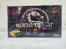 NEW SEALED 1995 Skybox Mortal Kombat Movie Factory Trading Card Box picture