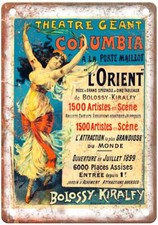 1899 Vintage Liquor Poster Retro Look Reproduction Metal Sign E1217 picture