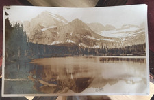 T.J. Hileman Photogravure Kalispell Montana Lake Josephine Glacier Nat Park Old picture