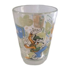 Walt Disney World 100 Years Of Magic McDonalds Glass Goofy Facts 2002 Vintage picture