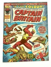 Captain Britain #1 1976 9.0 VF/NM 🔑 1st Captain Britain Roma w/mask picture