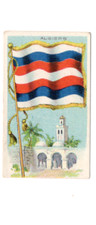 1910-11 T59 Flags of All Nations, ALGIERS, Sub Rosa Cigarros Back, Card #1 picture