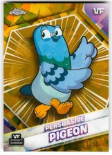Persuasive Pigeon Gold Sapphire #43/50 2026 Topps Chrome Sapphire VeeFriends picture