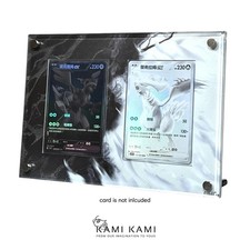 Reshiram ex & Zekrom ex BWR set  Display Frame Case with UV protection picture