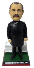 Grover Cleveland White House Base President Bobblehead Numbered to 1,884 picture