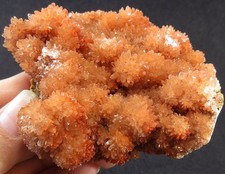 132g flowery orange Calcite crystals minerals specimen,China picture