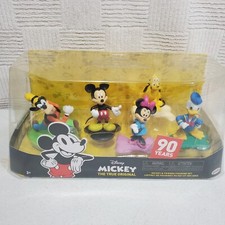 Jakks Pacific Disney Mickey And Friends 90 Years Figurine Set 5 Figures New  picture