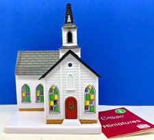 NEW Cobblestone Corners Miniatures - Church 4.75
