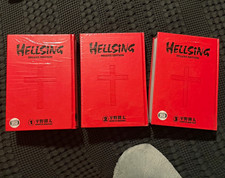 Hellsing Deluxe Edition Hardcover Manga Lot Vol 1-3 Kohta Hirano Dark Horse picture