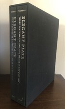 Elegant Plate: Three Centuries Precious Metals in New York City 2 Vol Signed 3x picture