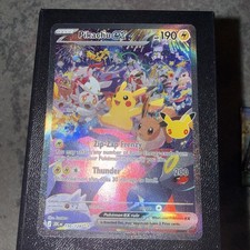 Pikachu ex 150/128 Ultra Rare Full Art Foil English picture
