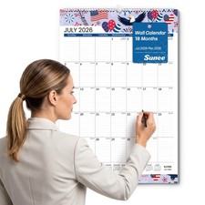 SUNEE 20262027 Large Wall Calendar  21 Months Jul. 2026  Mar. 2028, 22.75