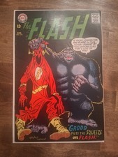 The Flash #172 (DC Comics August 1967) VF 8.0 QUALIFIED GLOSSY DETACHED CF picture
