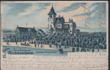 Postcard Berg Gas House Gehrden-Hanover postally run 1900 picture