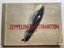 1932 History of Zeppelins / Blimps Book w/ 264 Photos Pictures Inside in German picture