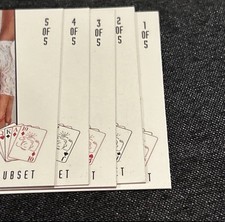 1995 Hot Shots Straight From The Photographer Subset Complete Set Of 5 Cards picture