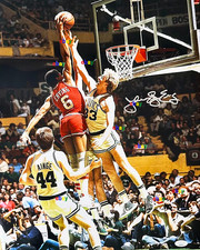 JULIUS ERVING SIGNED REPRINT AUTOGRAPH DR. J 76ERS BASKETBALL 8