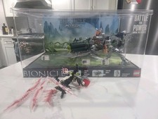 Lego Bionicle Mistika Toys R Us Display Case w/ Sets 8694, 8688, 8941 (READ)  picture