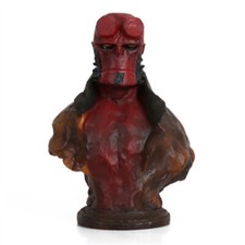 Hellboy Bust 8.7 '' Resin Painted Statue Figure Display Model Collection Toy New picture