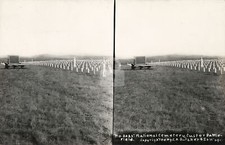 National Cemetery Custer battle field Wounded Knee SD 1909 RPPC Postcard COPY picture